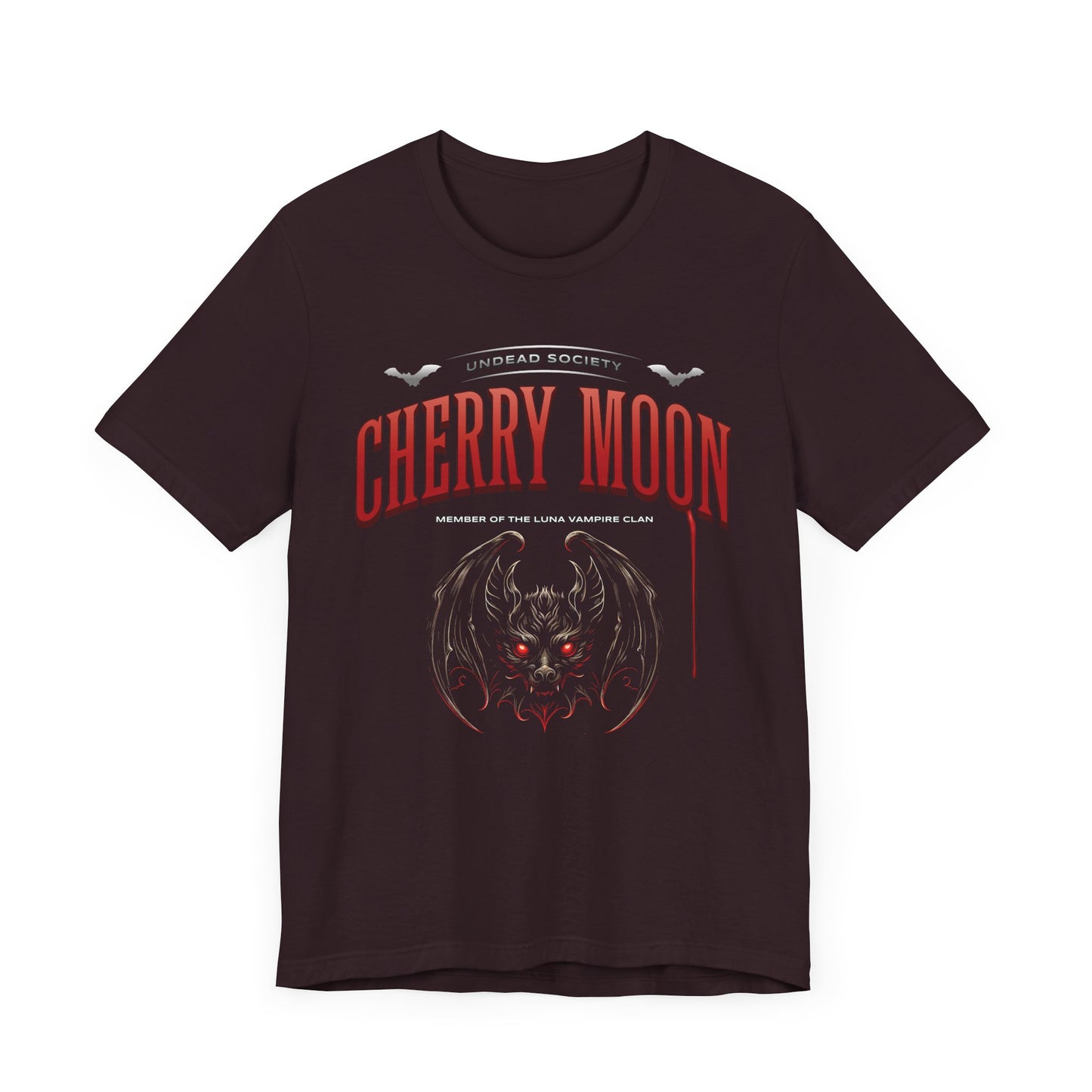 Cherry Moon Customizable Vampire Clan Short Sleeve Tee