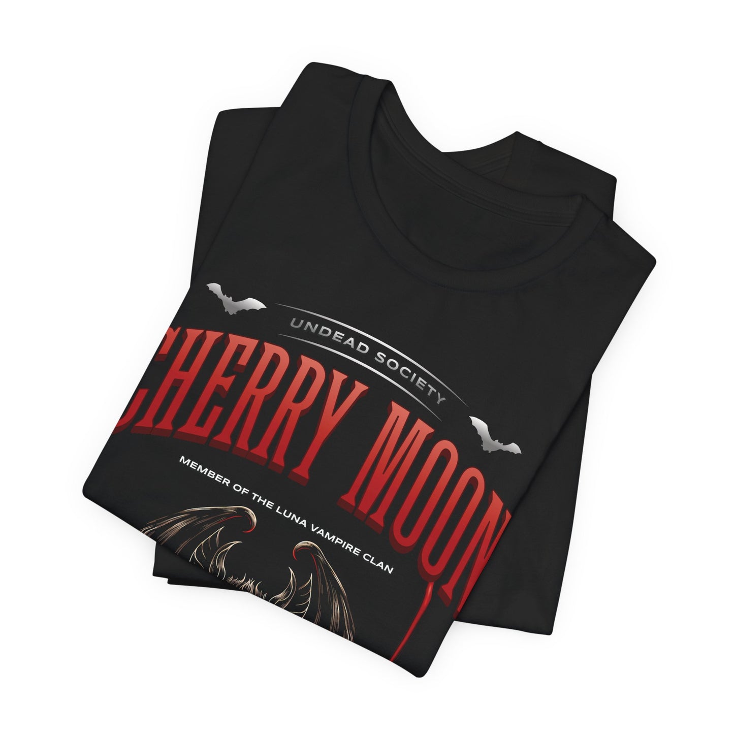 Cherry Moon Customizable Vampire Clan Short Sleeve Tee