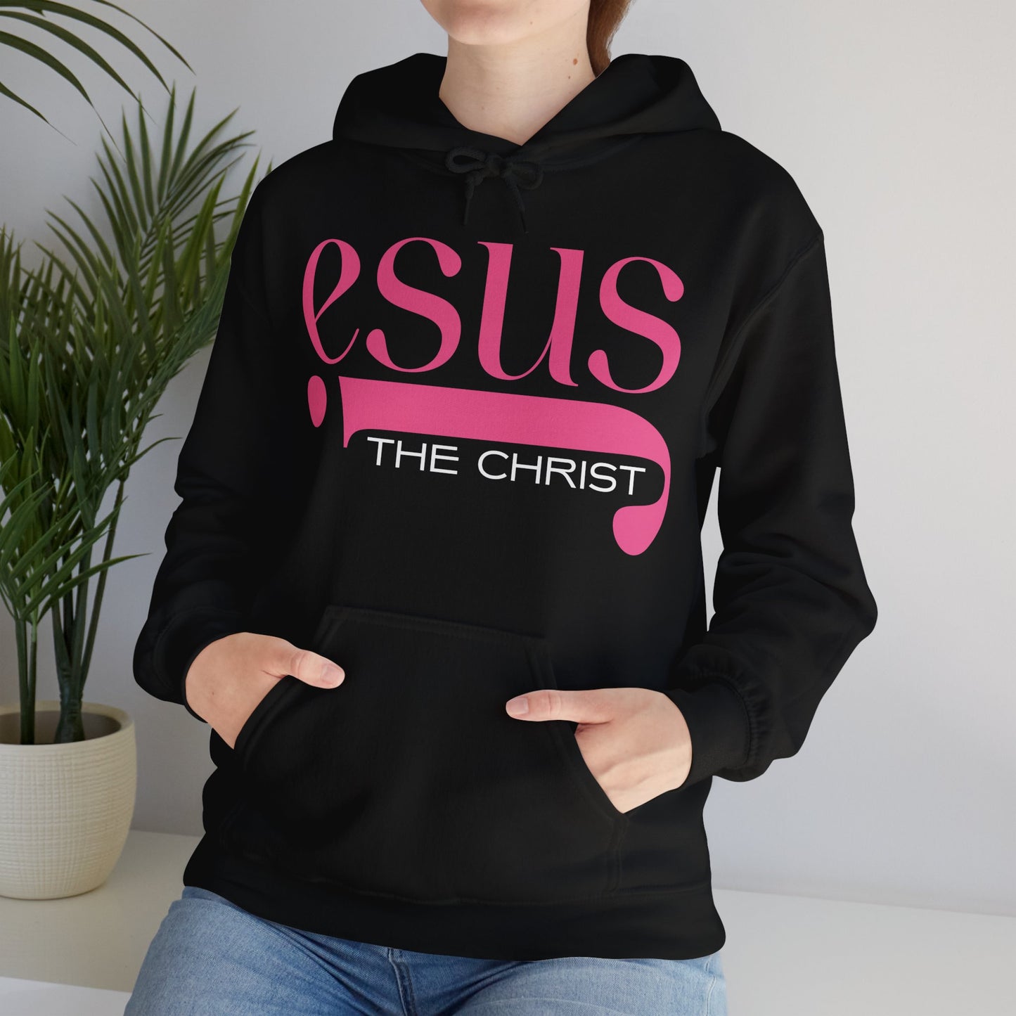 Jesus The Christ - Pink Unisex Hoodie