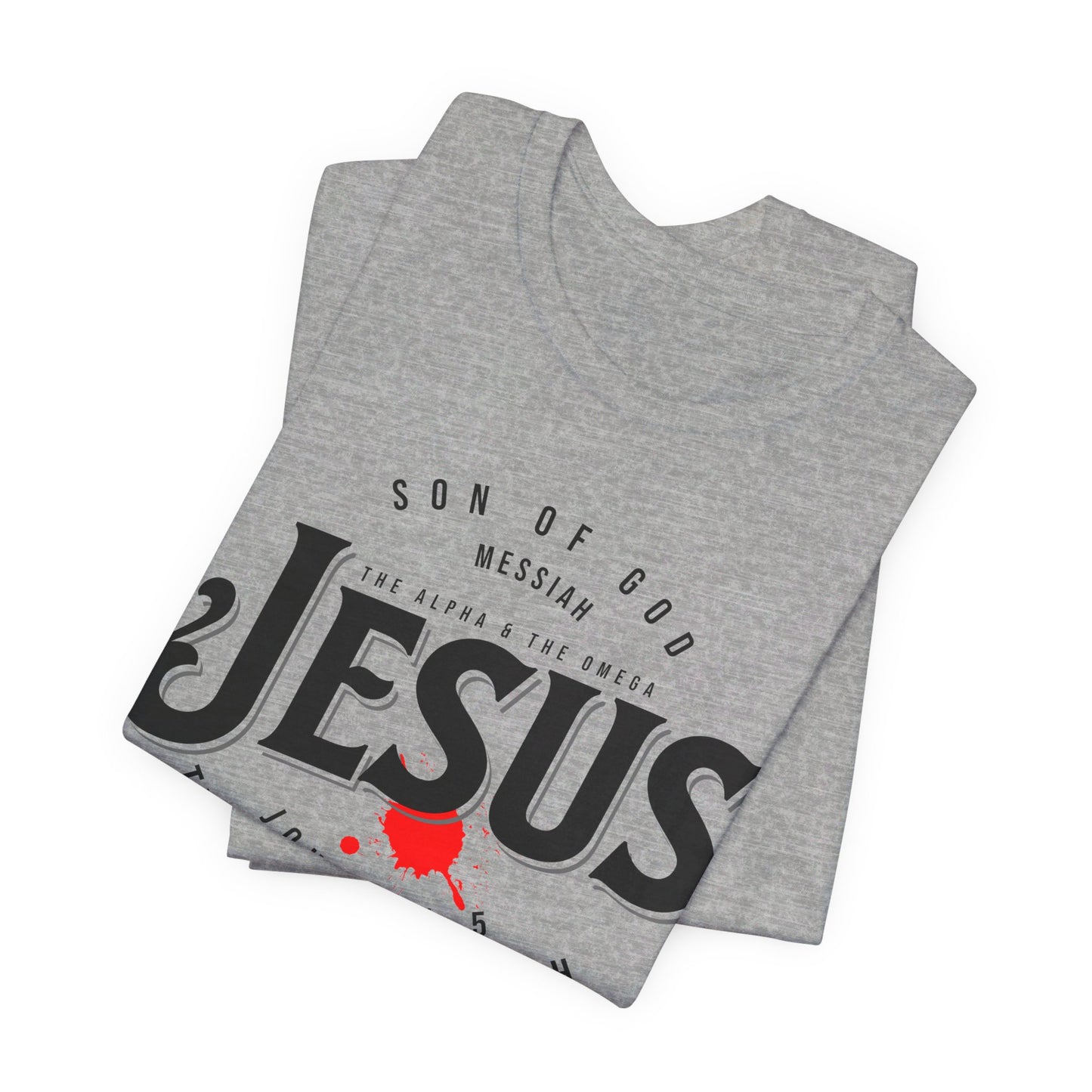 Jesus The Word Made Flesh Unisex Short Sleeve Tee