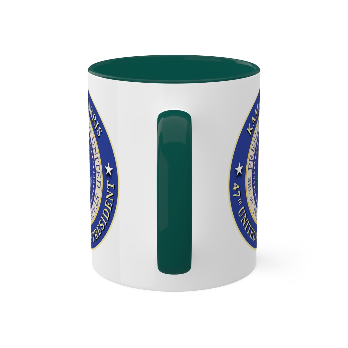 Kamala Harris Presidential Seal Colorful Mugs, 11oz