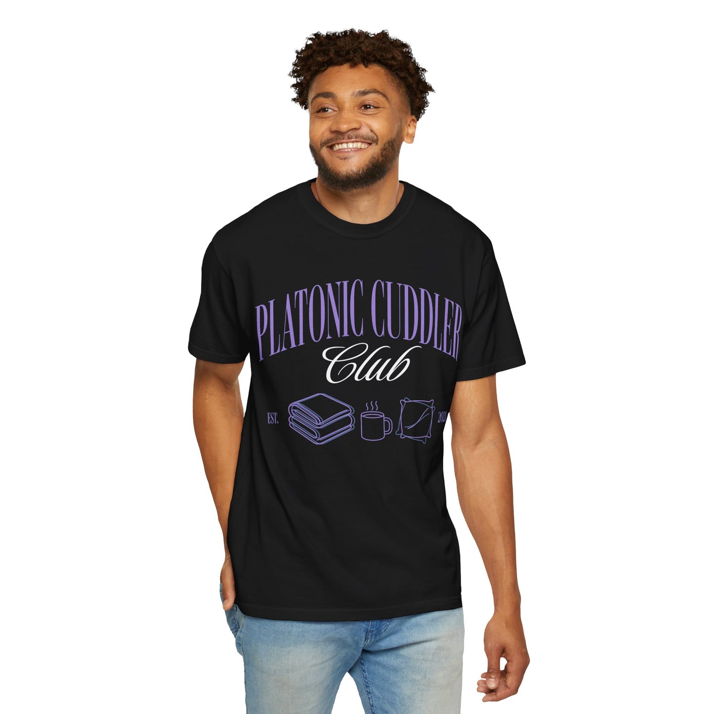 Platonic Cuddler Club Unisex Tee | Comfort Colors