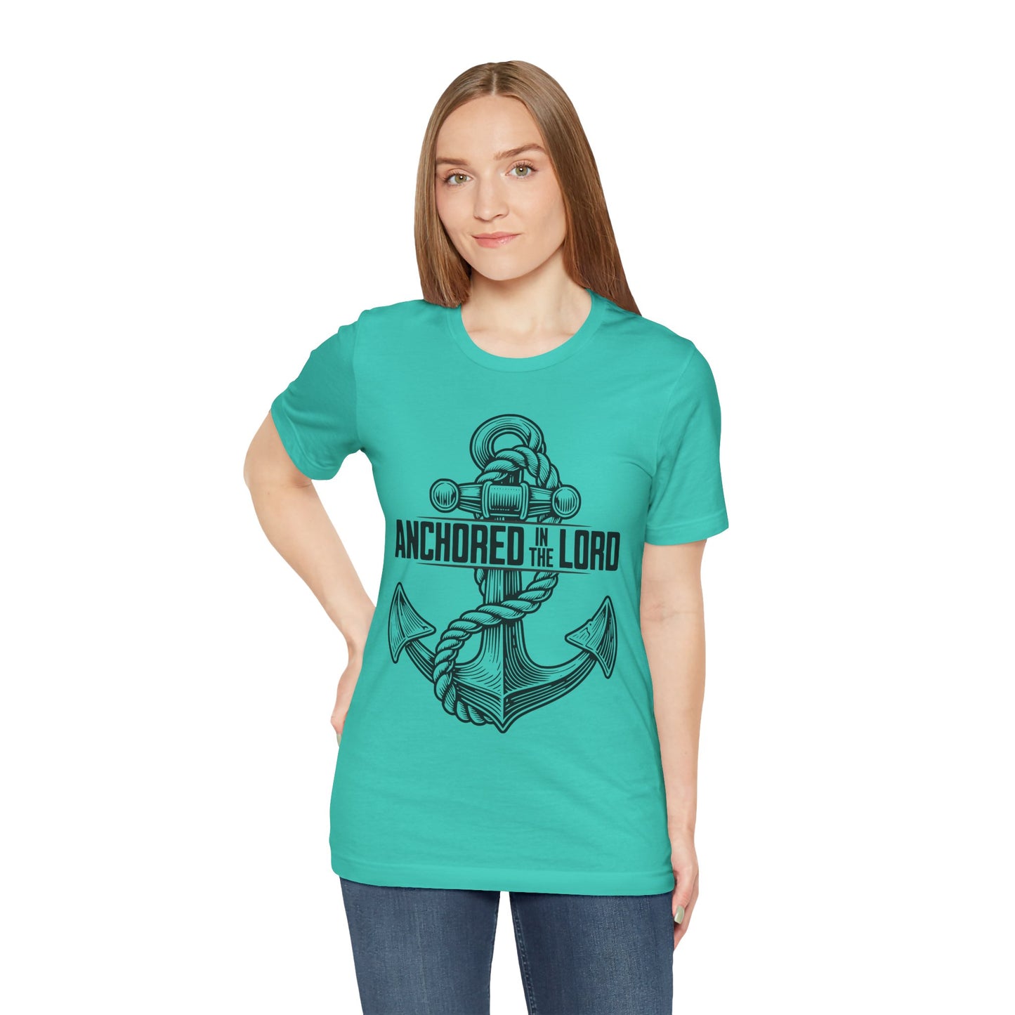 Anchored In The Lord Short Sleeve Tee