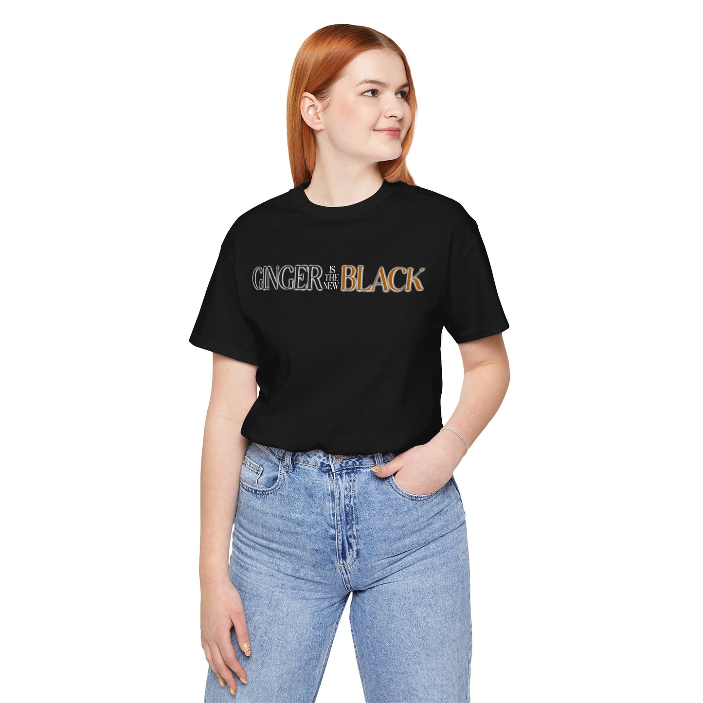 Ginger Is The New Black Short Sleeve Tee