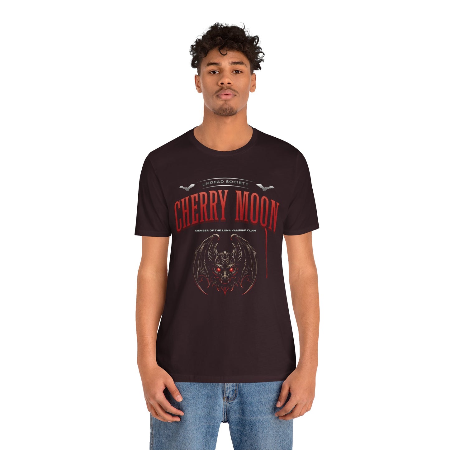 Cherry Moon Customizable Vampire Clan Short Sleeve Tee