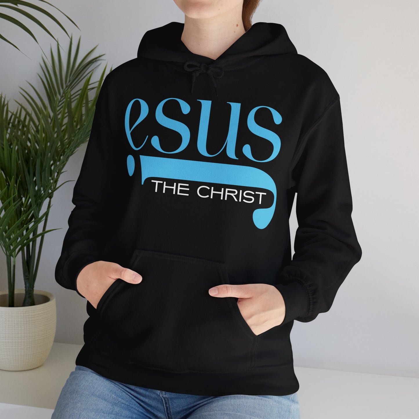 Jesus The Christ - Blue Unisex Hoodie