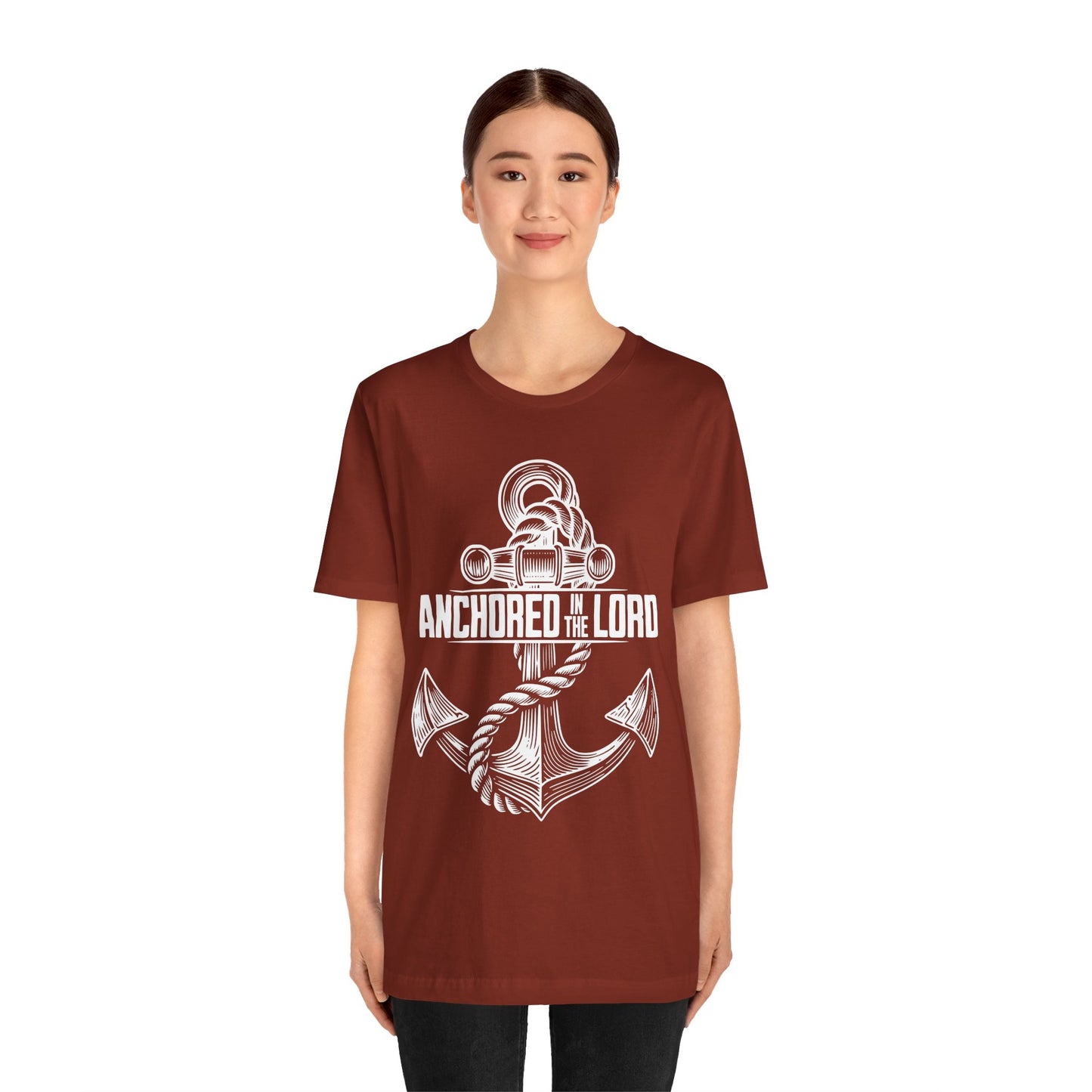 Anchored In The Lord Short Sleeve Tee