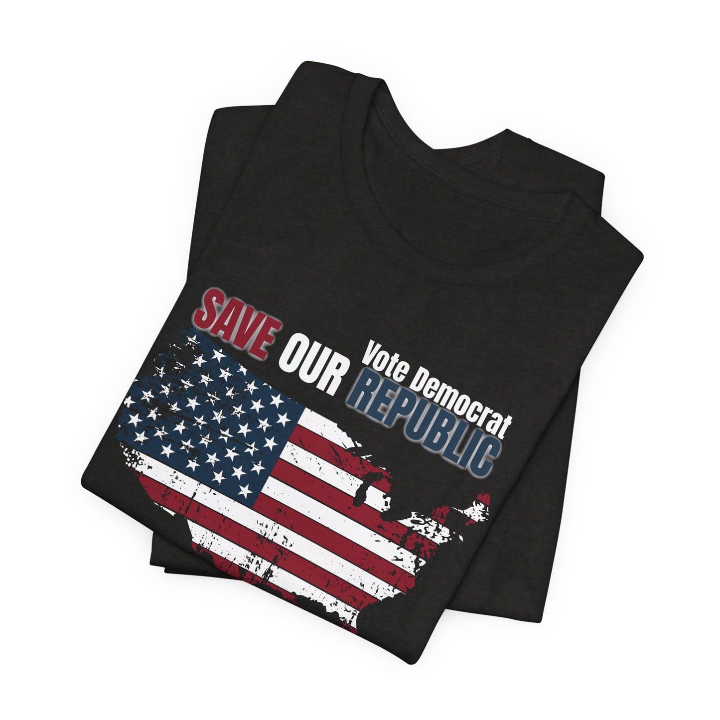 Vote Democrat Save The Republic Unisex Jersey Short Sleeve Tee