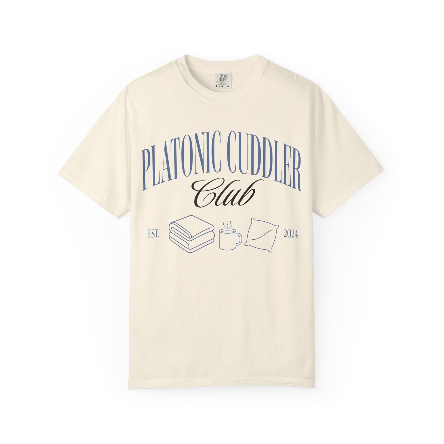 Platonic Cuddler Club Unisex Tee | Comfort Colors