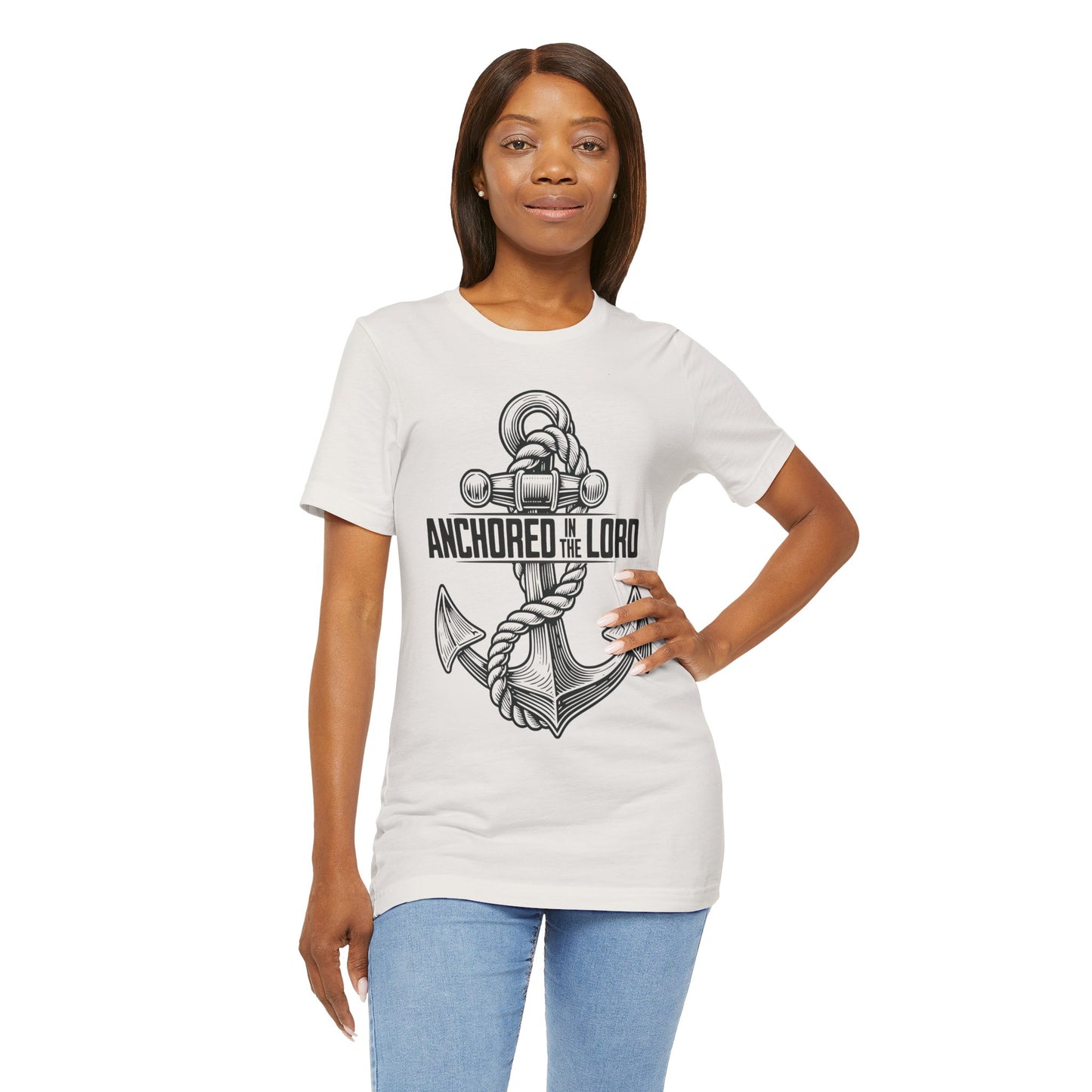 Anchored In The Lord Short Sleeve Tee