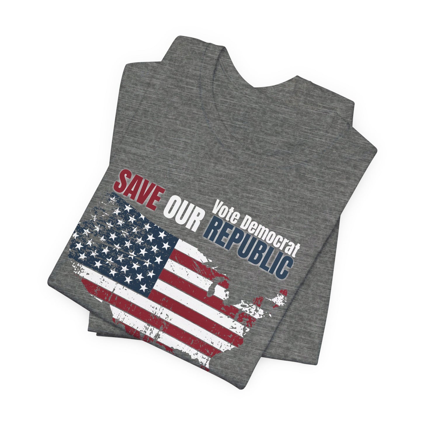 Vote Democrat Save The Republic Unisex Jersey Short Sleeve Tee