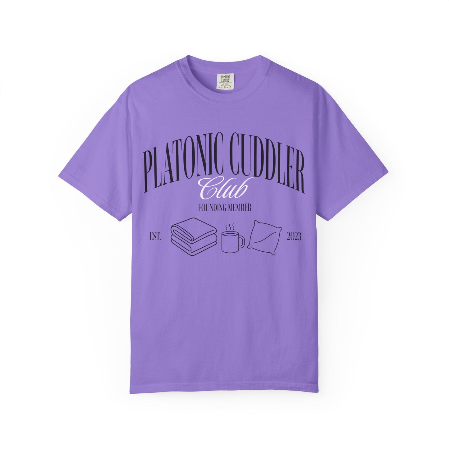 Platonic Cuddler Club Unisex Tee | Comfort Colors