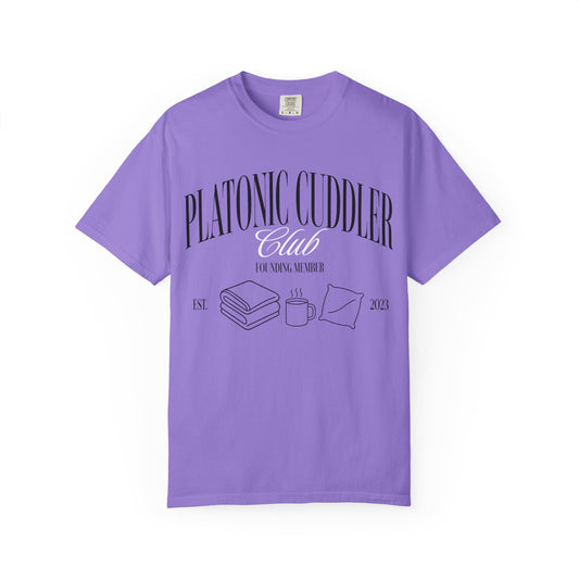 Platonic Cuddler Club Unisex Tee | Comfort Colors