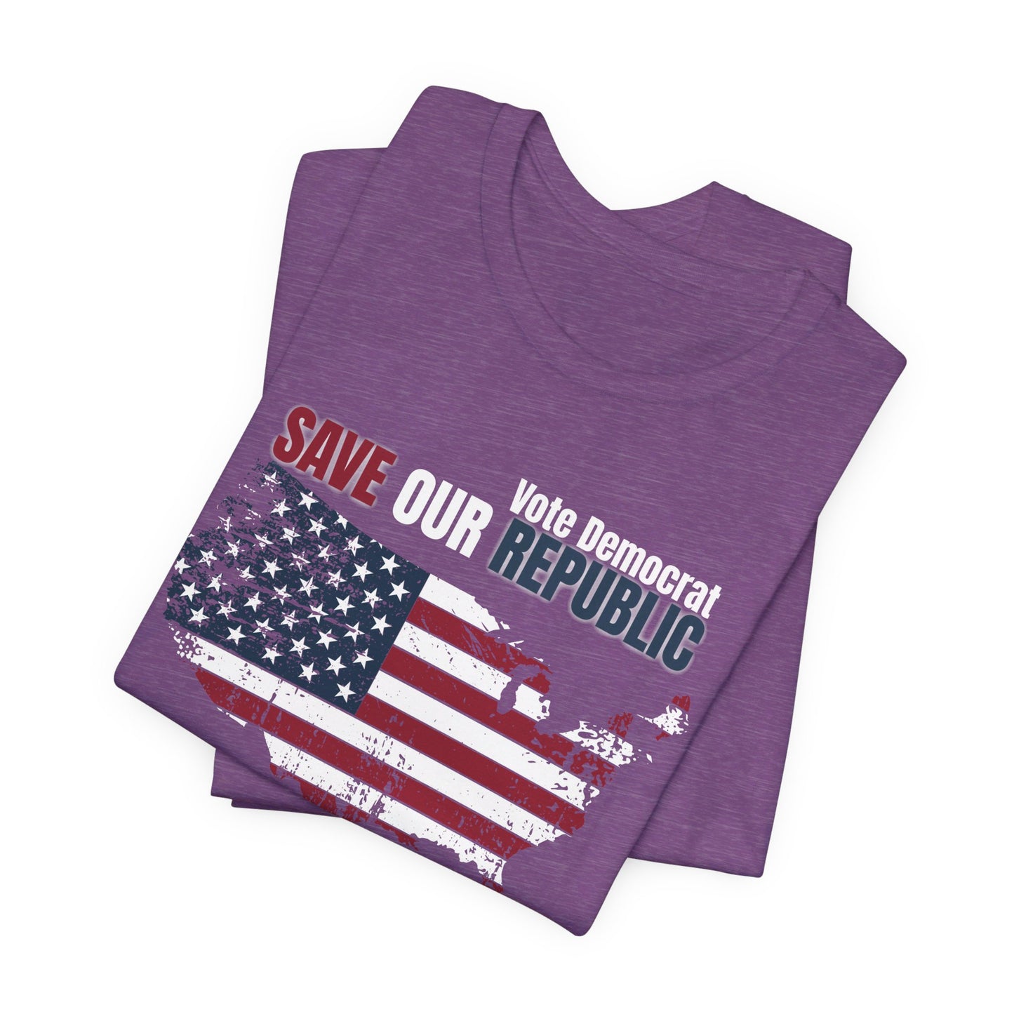 Vote Democrat Save The Republic Unisex Jersey Short Sleeve Tee