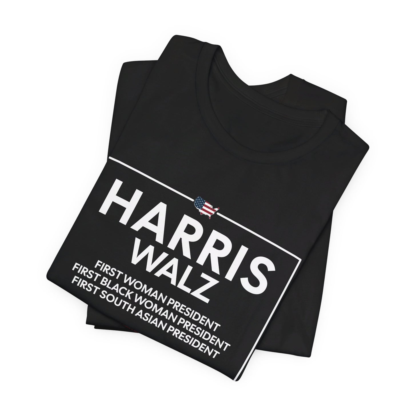 Harris: A Woman of Firsts Unisex Short Sleeve Tee