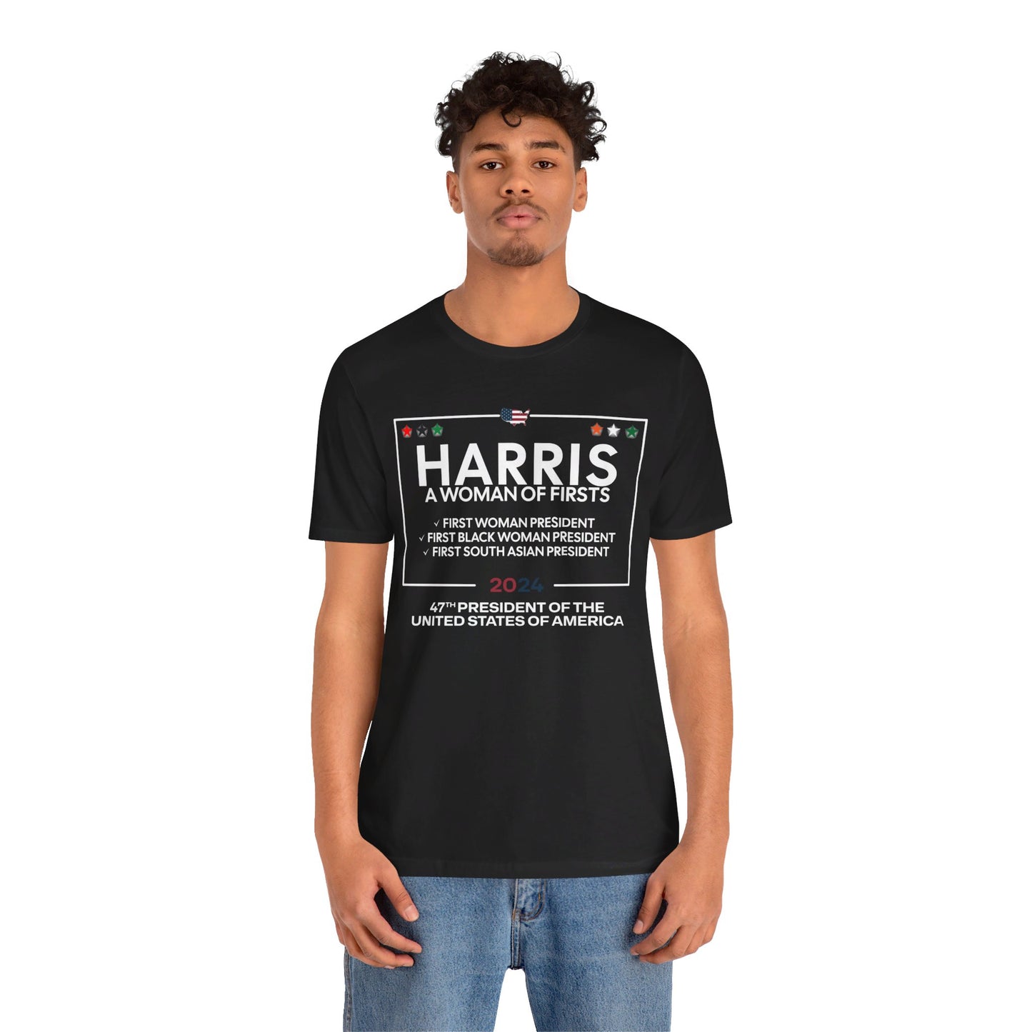 Harris, A Woman Of Firsts | Unisex Short Sleeve Tee