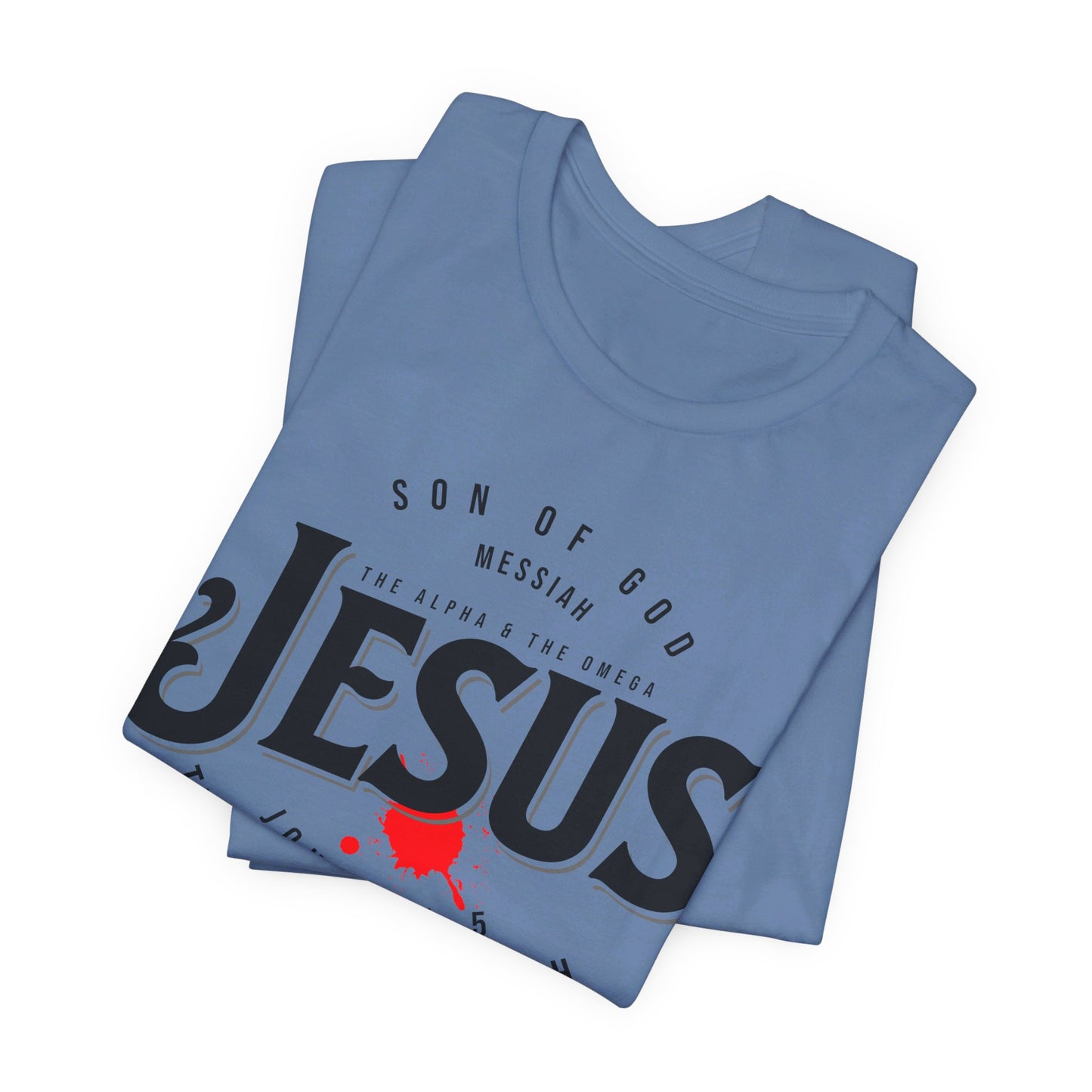 Jesus The Word Made Flesh Unisex Short Sleeve Tee