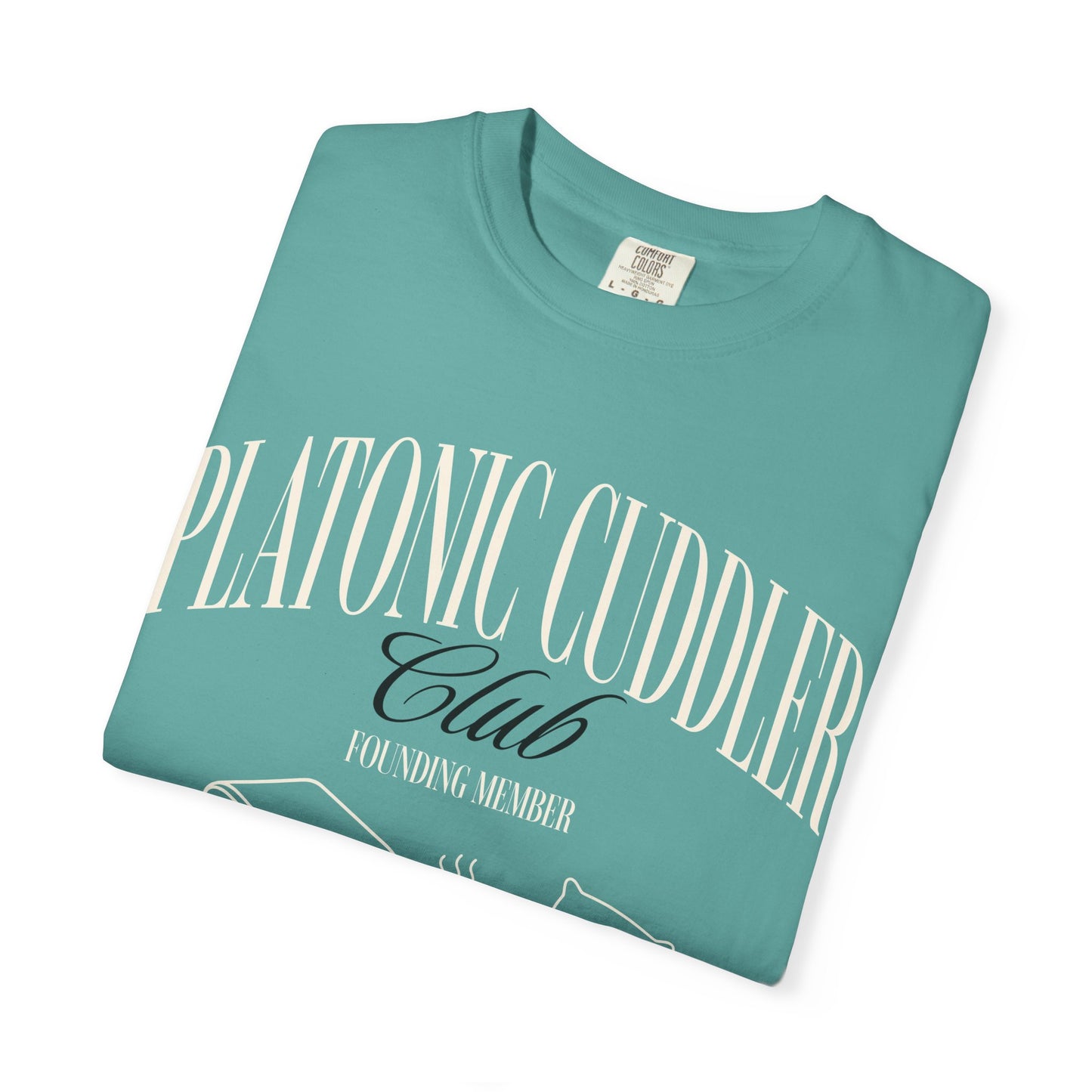 Platonic Cuddler Club Unisex Tee | Comfort Colors