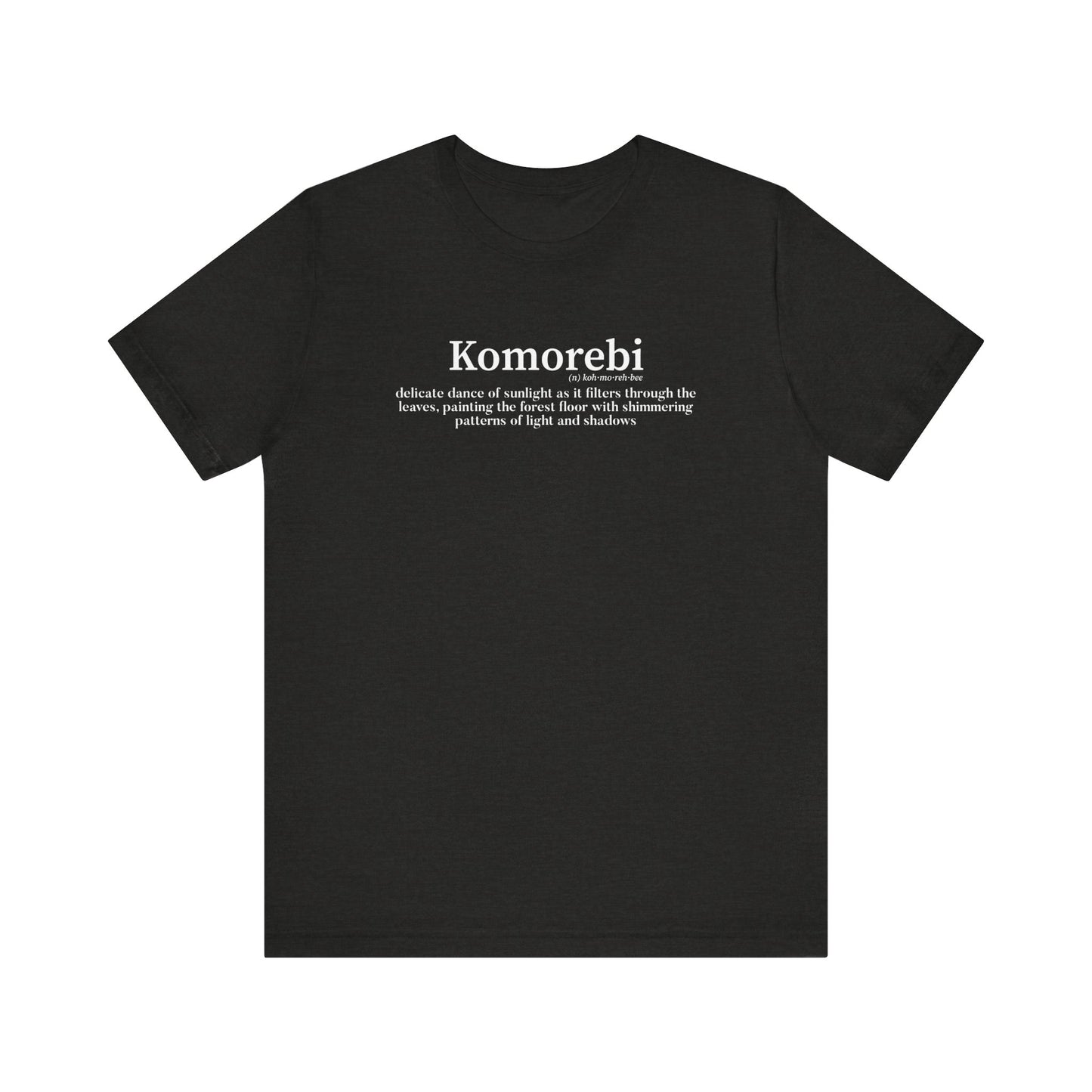 Komorebi Unisex Jersey Short Sleeve Tee