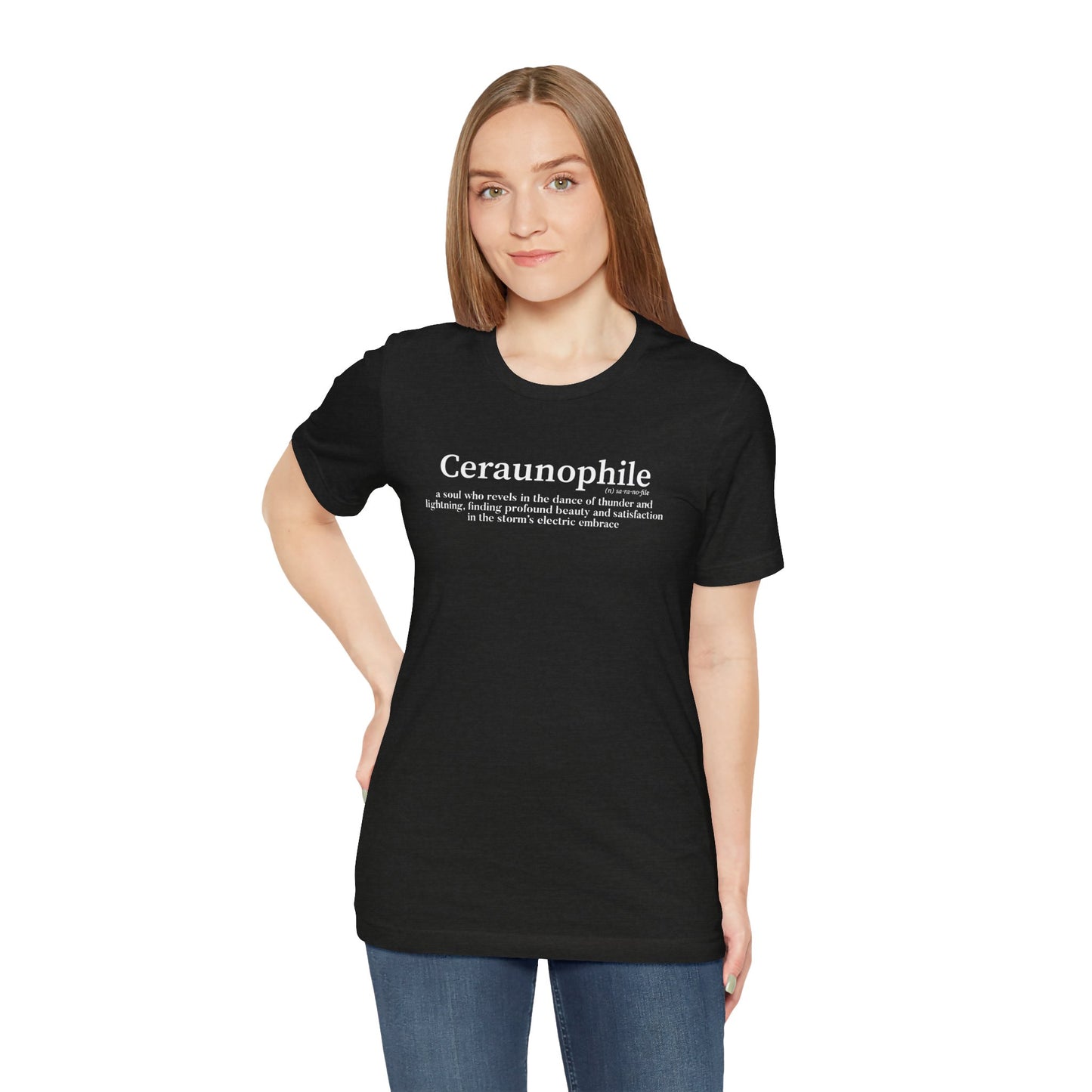 Ceraunophile Unisex Jersey Short Sleeve Tee