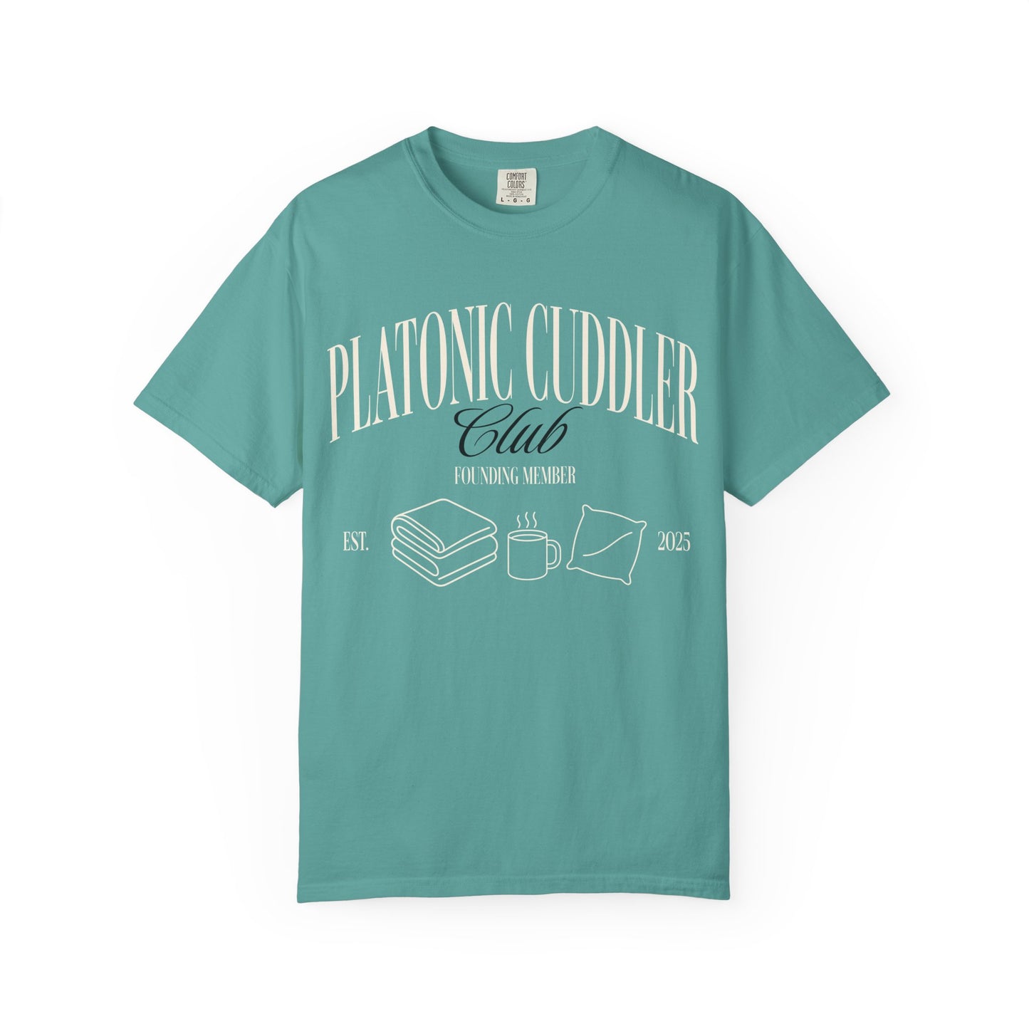 Platonic Cuddler Club Unisex Tee | Comfort Colors
