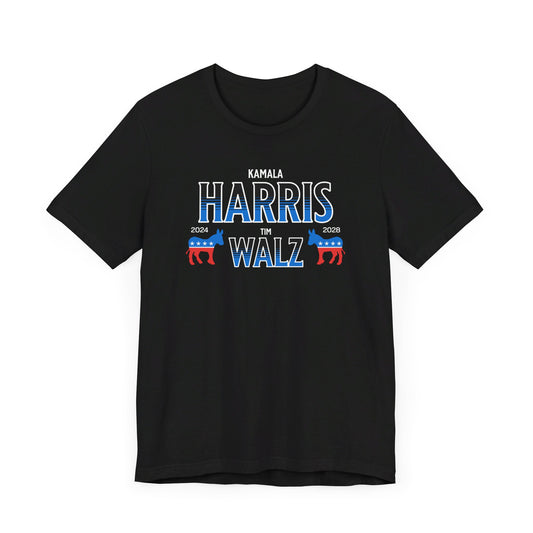 Kamala Harris - Tim Walz Campaign Unisex Jersey Short Sleeve Tee |