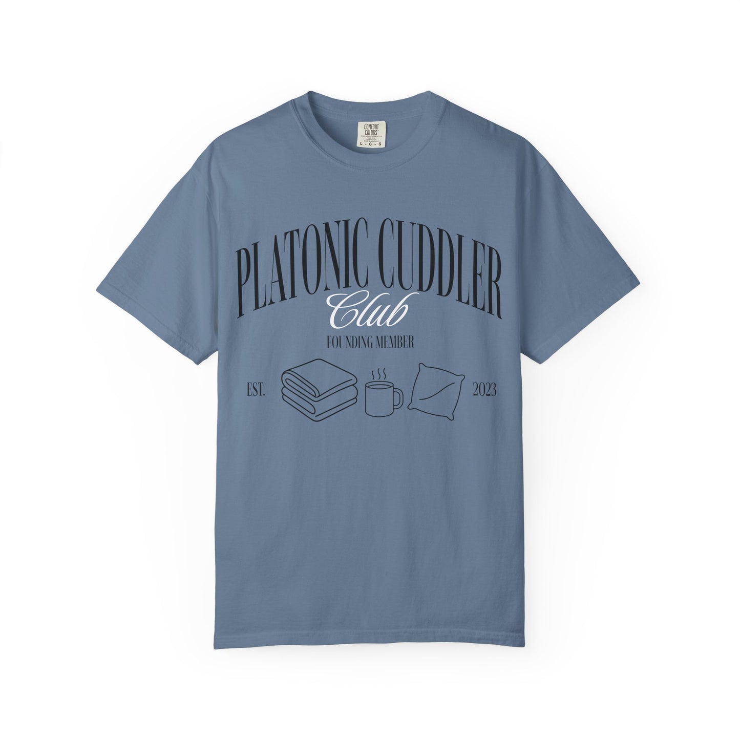 Platonic Cuddler Club Unisex Tee | Comfort Colors
