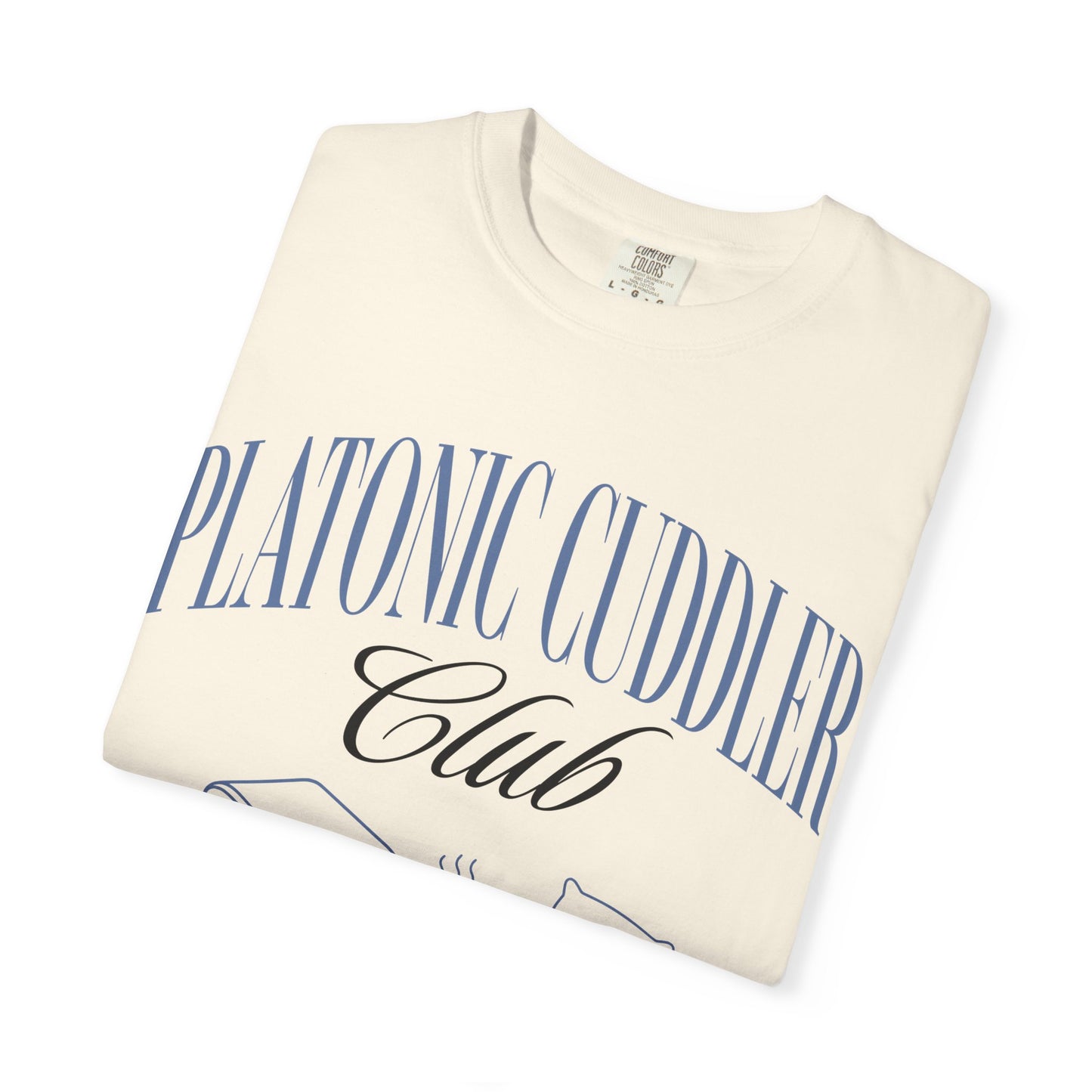 Platonic Cuddler Club Unisex Tee | Comfort Colors