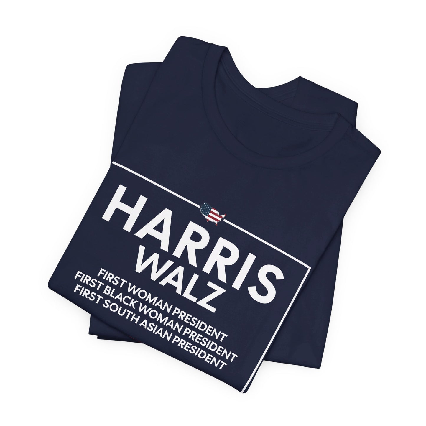 Harris: A Woman of Firsts Unisex Short Sleeve Tee