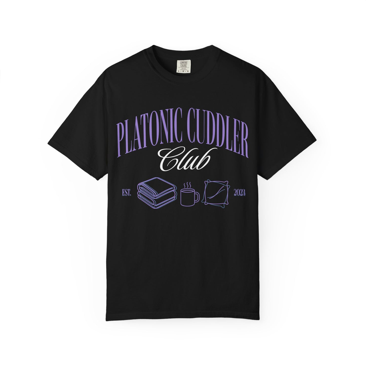 Platonic Cuddler Club Unisex Tee | Comfort Colors