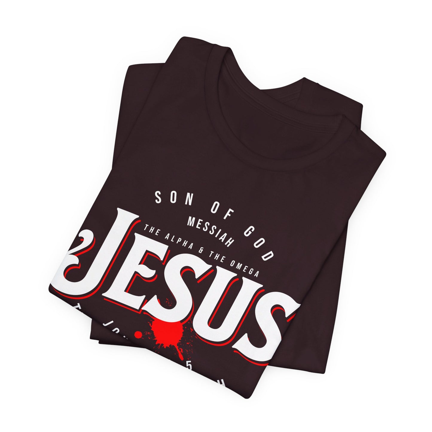 Jesus The Word Made Flesh Unisex Short Sleeve Tee