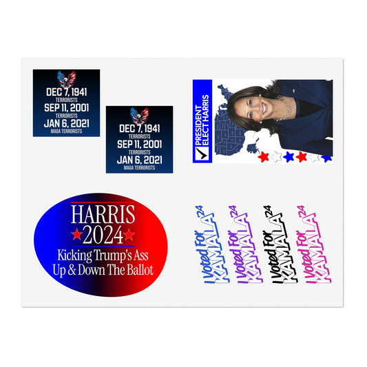 2024 Presidential Election Sticker Sheet