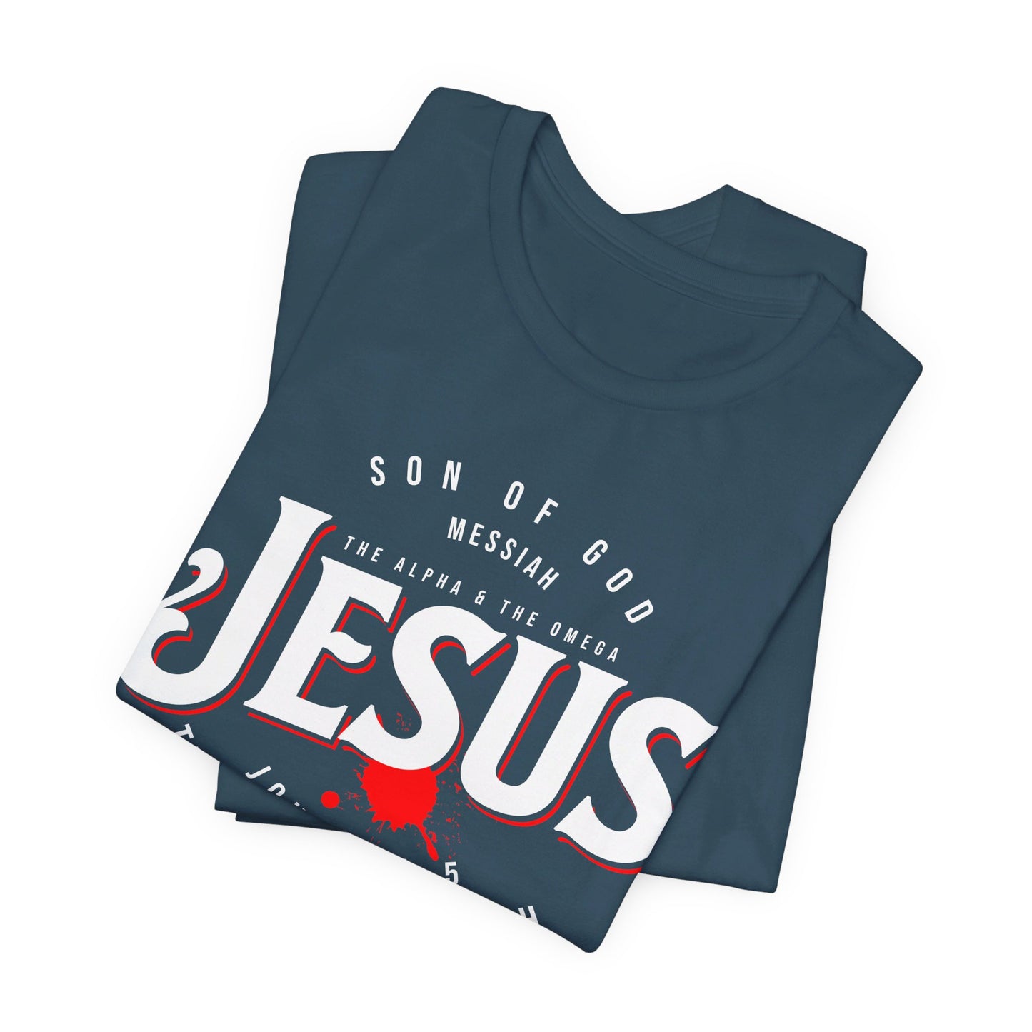 Jesus The Word Made Flesh Unisex Short Sleeve Tee