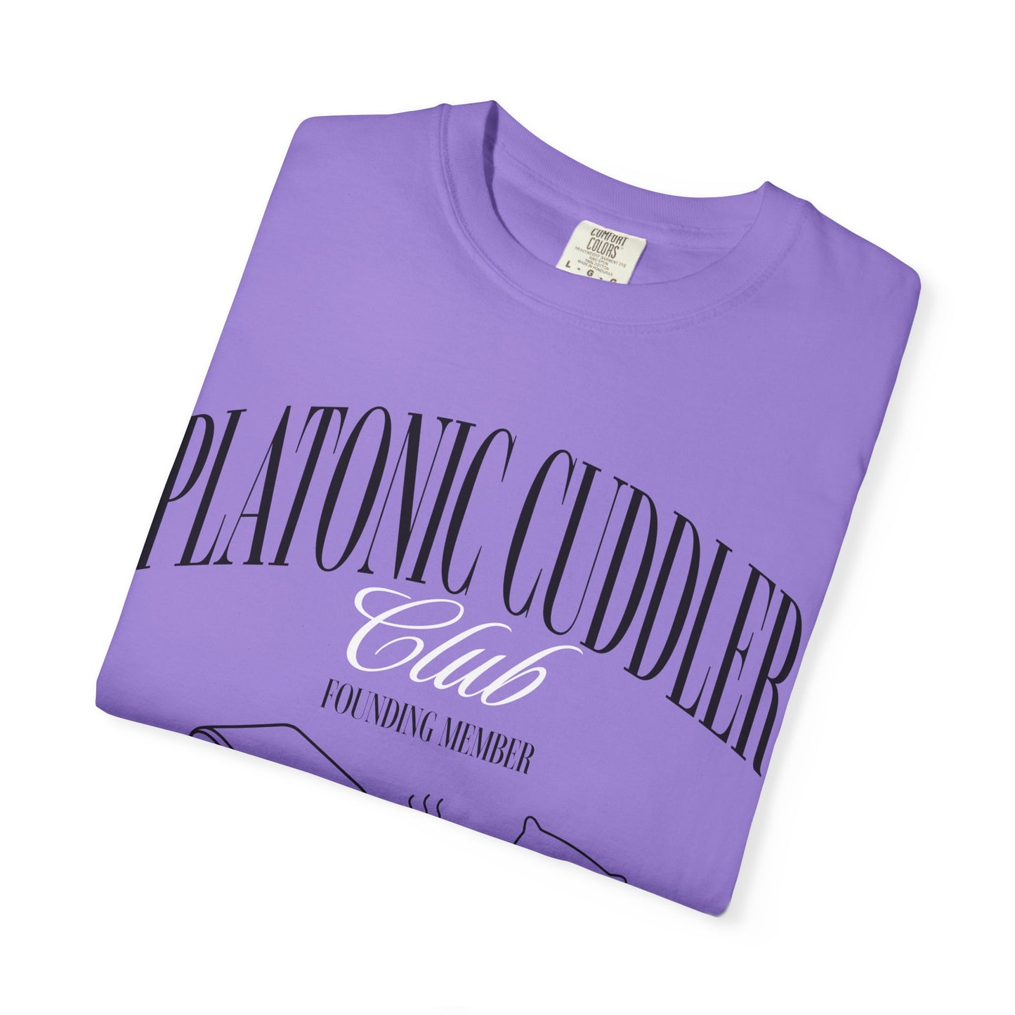 Platonic Cuddler Club Unisex Tee | Comfort Colors
