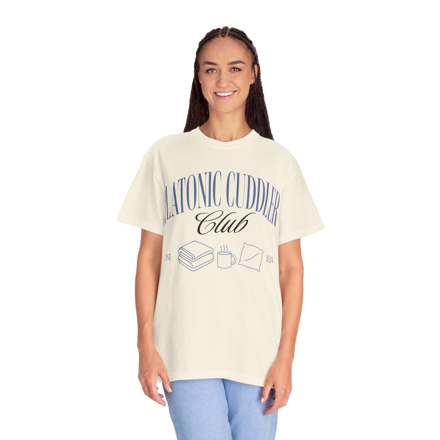 Platonic Cuddler Club Unisex Tee | Comfort Colors