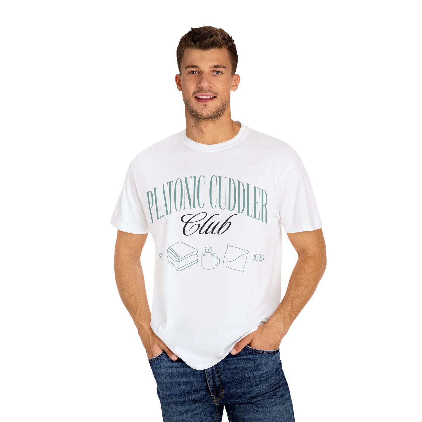 Platonic Cuddler Club Unisex Tee | Comfort Colors